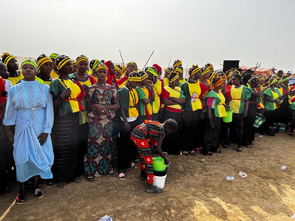 Un groupe de jeune filles
